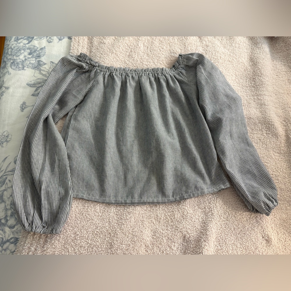 Rare Brandy Melville striped blouse